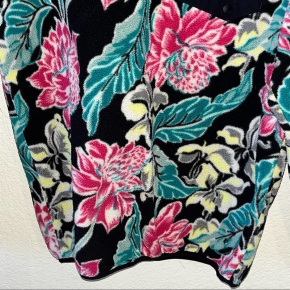 Patagonia Floral Women's Synchilla Size Small - Picture 4 of 6